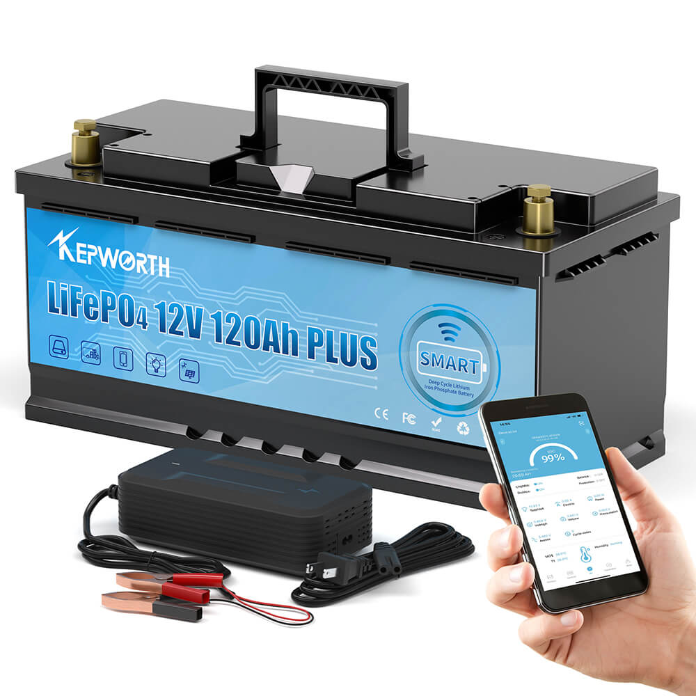 Акумулятор Kepworth LiFePO4 12V/120AH Bluetooth 12V 120Ah купити в Україні