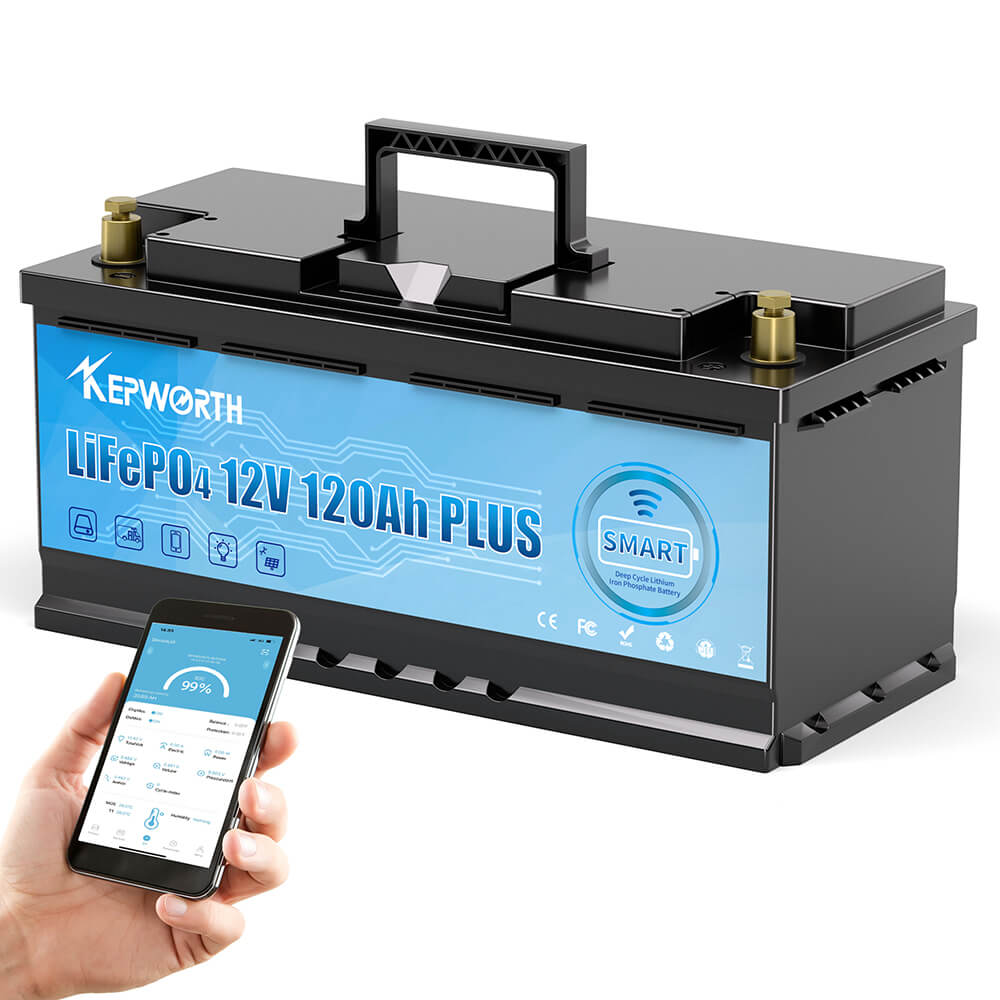 Акумулятор Kepworth LiFePO4 12V/120AH Bluetooth 12V 120Ah купити в Україні