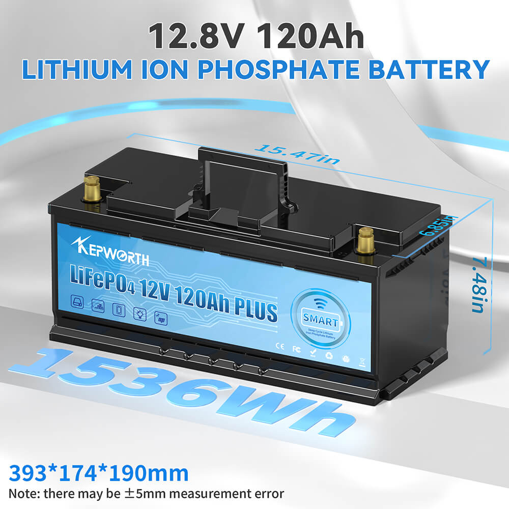 Акумулятор Kepworth LiFePO4 12V/120AH Bluetooth 12V 120Ah купити в Україні