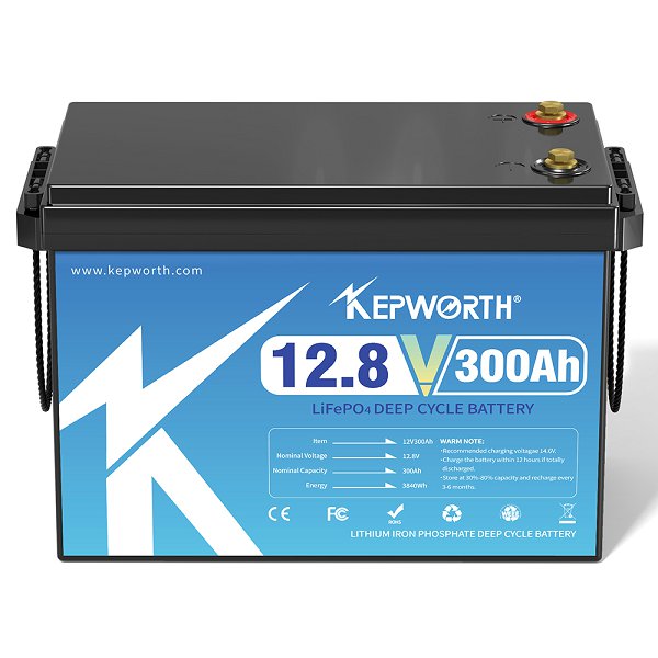 Акумулятор KEPWORTH LiFePO4 12V/300AH (3840W*h) 12.8V 300Ah купити в Україні