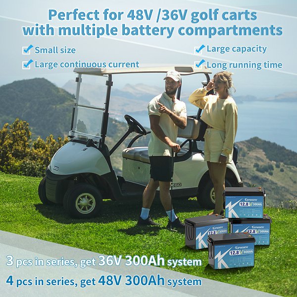 Акумулятор KEPWORTH LiFePO4 12V/300AH (3840W*h) 12.8V 300Ah купити в Україні