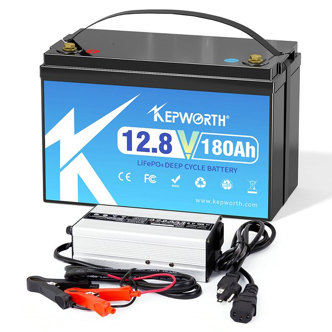 Акумулятор KEPWORTH LiFePO4 12V/180AH (2160W*h) 12.8V 180Ah купити в Україні