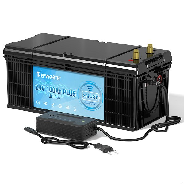 Акумулятор Kepworth LiFePO4 24V/100AH (2400W*h) Bluetooth 25.6V 100Ah купити в Україні