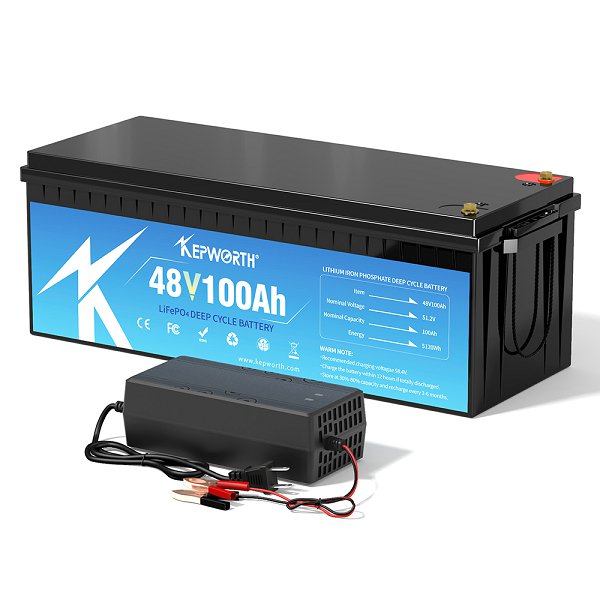 Акумулятор Kepworth LiFePO4 48V/100AH (5100W*h) 48V 100Ah купити в Україні