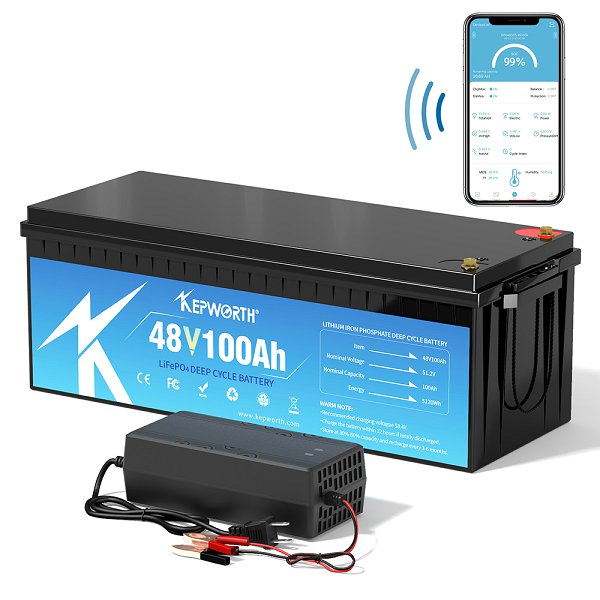 Акумулятор Kepworth LiFePO4 48V/100AH (5100W*h) 48V 100Ah купити в Україні