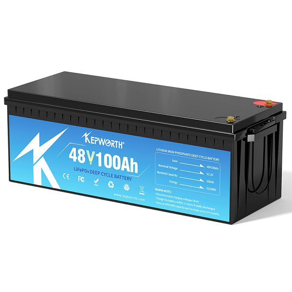 Акумулятор Kepworth LiFePO4 48V/100AH (5100W*h) 48V 100Ah купити в Україні