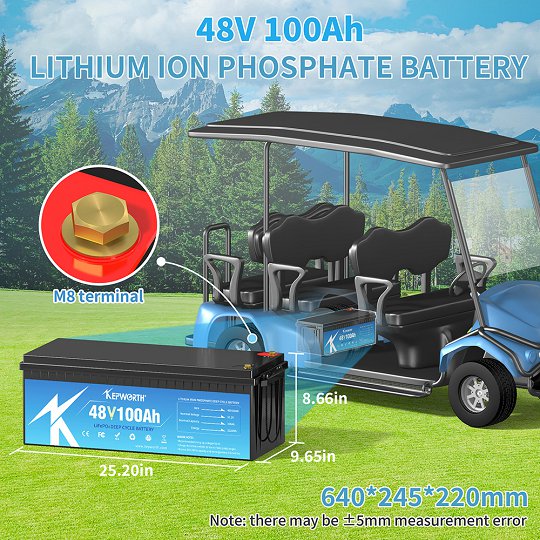Акумулятор Kepworth LiFePO4 48V/100AH (5100W*h) 48V 100Ah купити в Україні
