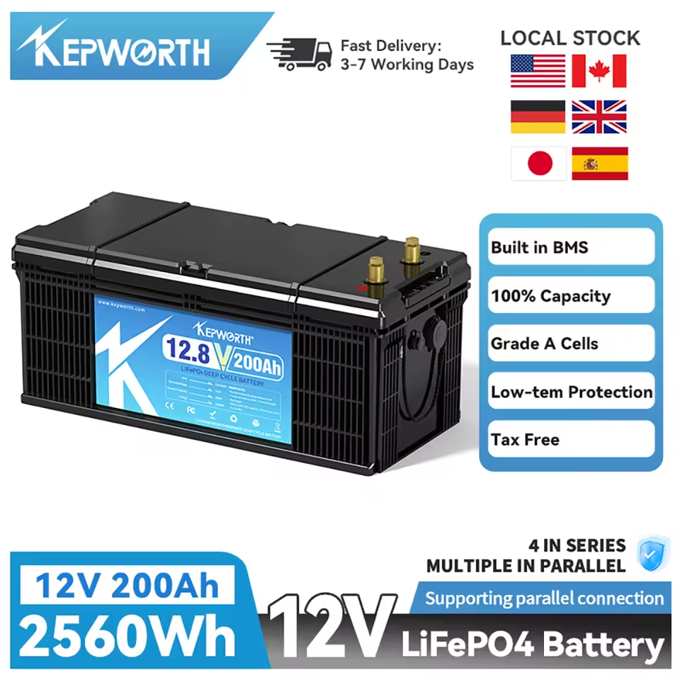 Акумулятор Kepworth LiFePO4 12V/200AH (2560W*h) 12.8V 200Ah купити в Україні