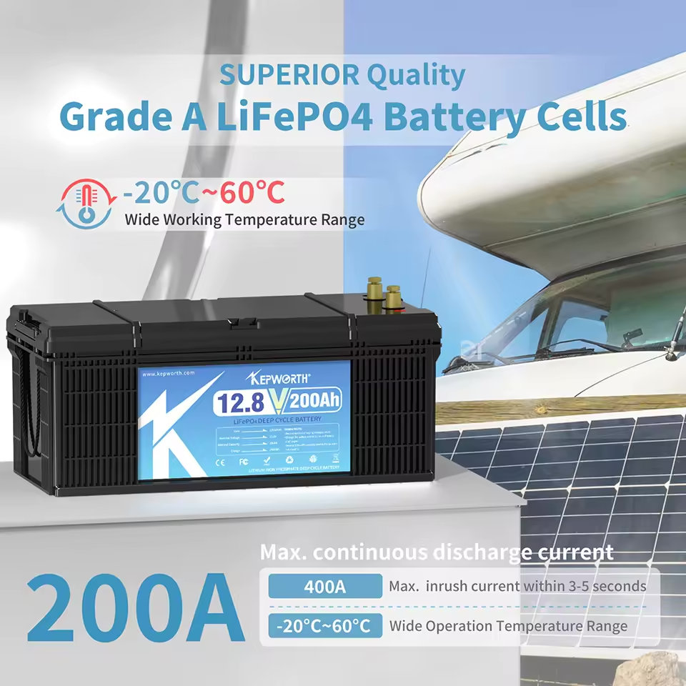 Акумулятор Kepworth LiFePO4 12V/200AH (2560W*h) 12.8V 200Ah купити в Україні