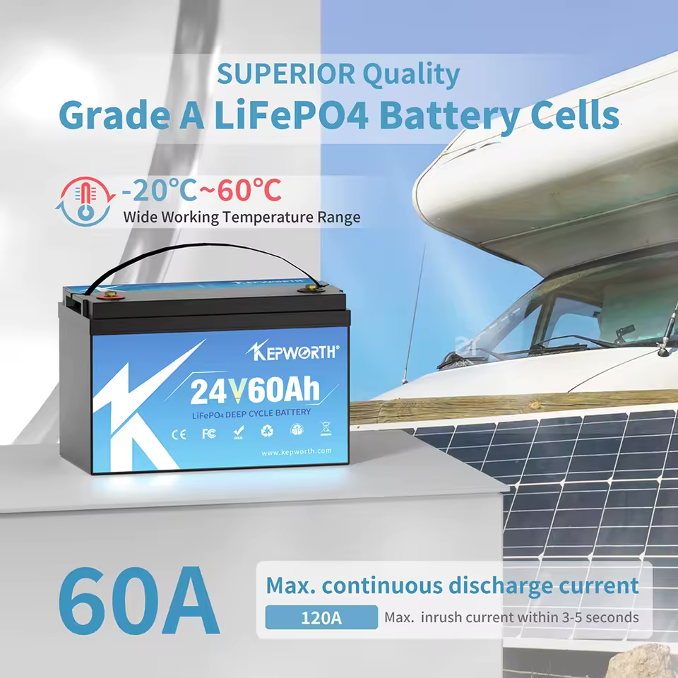 Акумулятор Kepworth LiFePO4 24V/60AH (1440W*h) 25.6V 60Ah купити в Україні