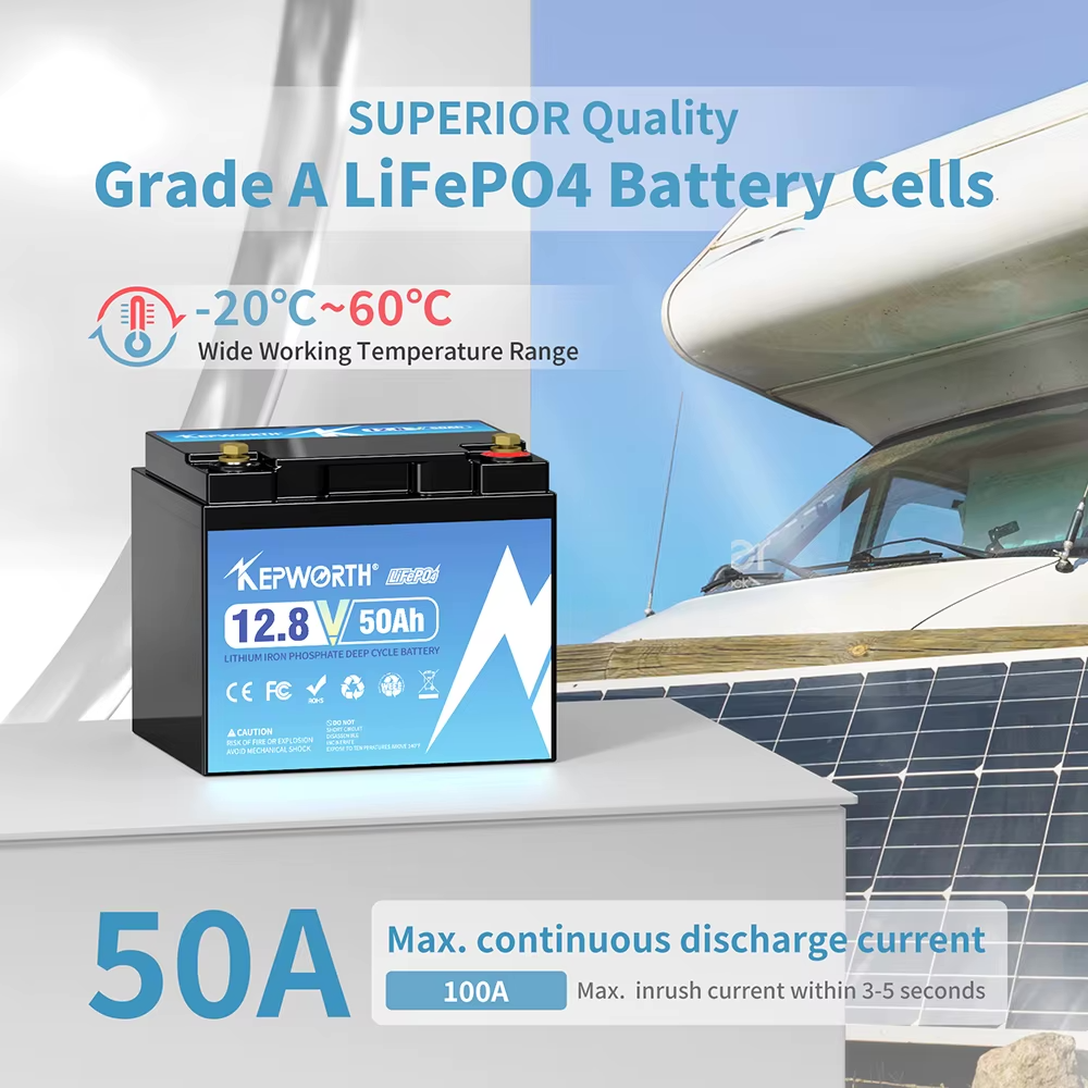 Акумулятор Kepworth LiFePO4 12V/50AH (640W*h) 12.8V 50Ah купити в Україні