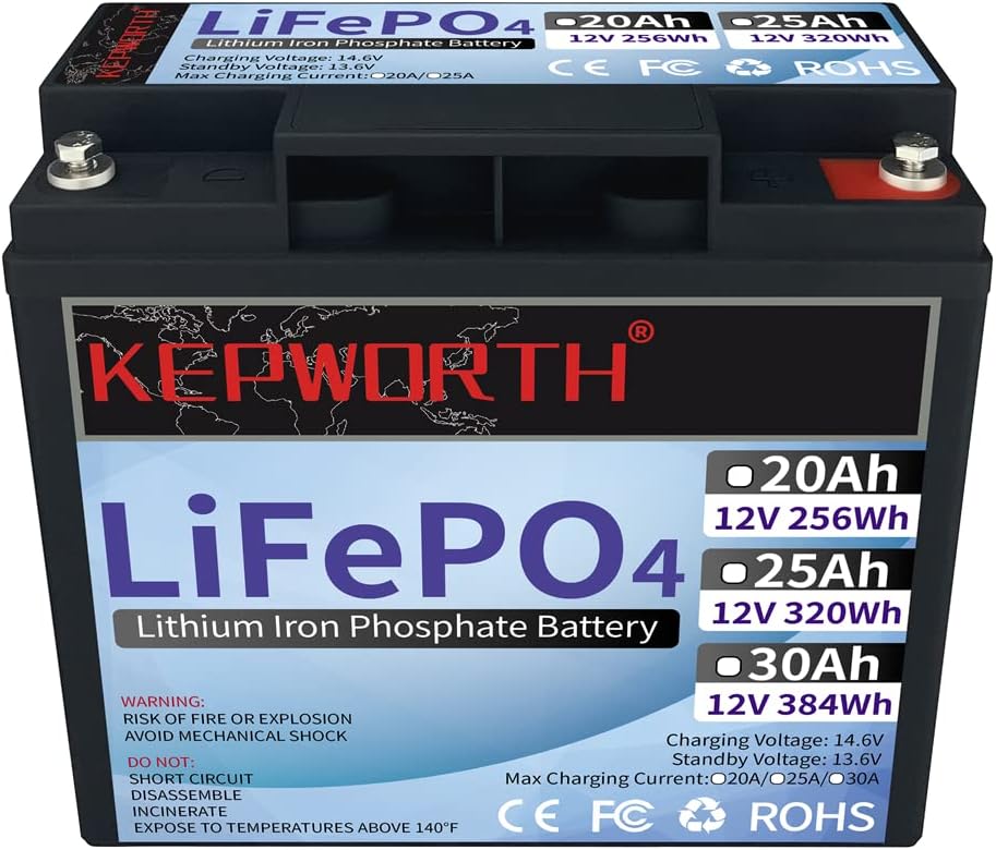 Акумулятор Kepworth LiFePO4 12V/20AH 12V 20Ah купити в Україні
