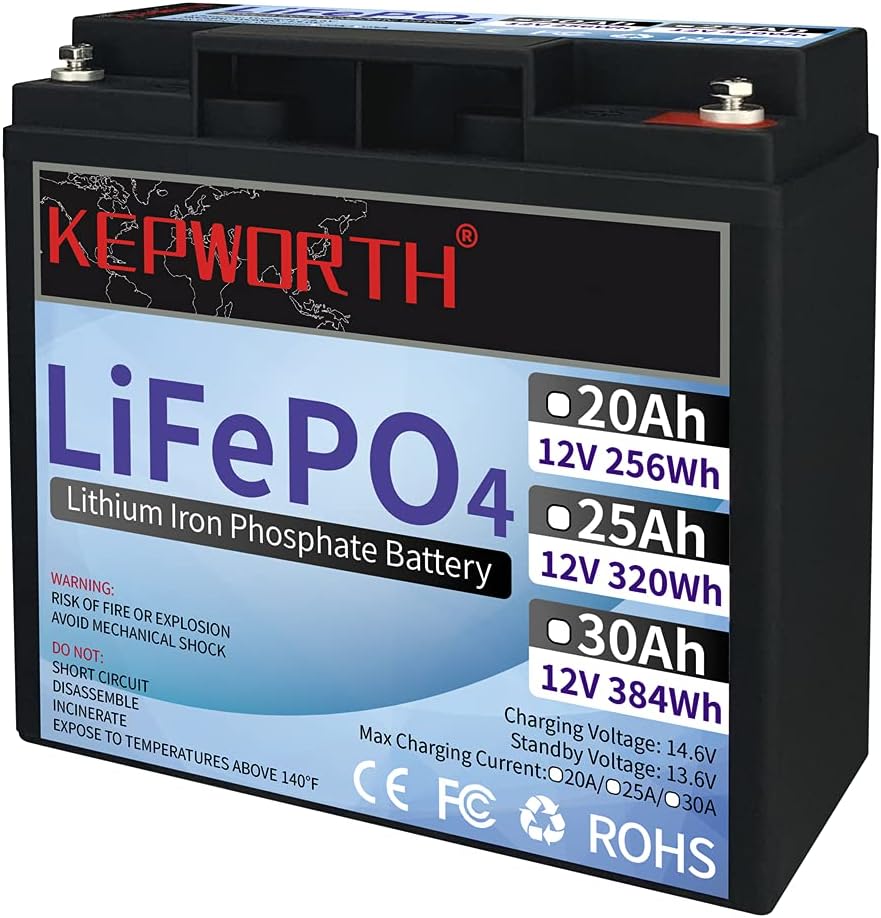 Акумулятор Kepworth LiFePO4 12V/20AH 12V 20Ah купити в Україні