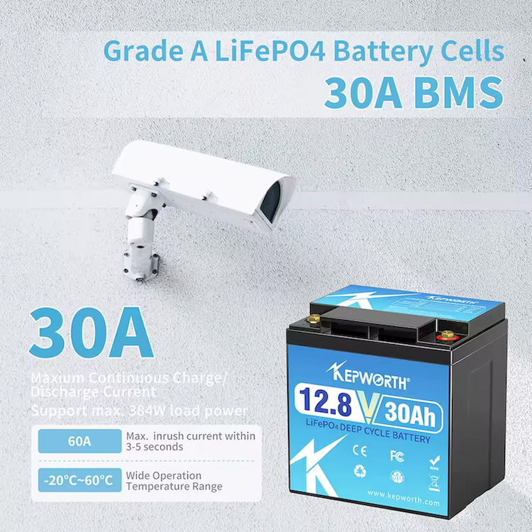Акумулятор Kepworth LiFePO4 12V/30AH 12.8V 30Ah купити в Україні