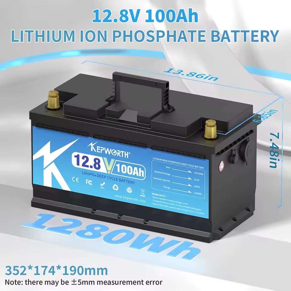 Акумулятор Kepworth LiFePO4 12V/100AH 12.8V 100Ah купити в Україні