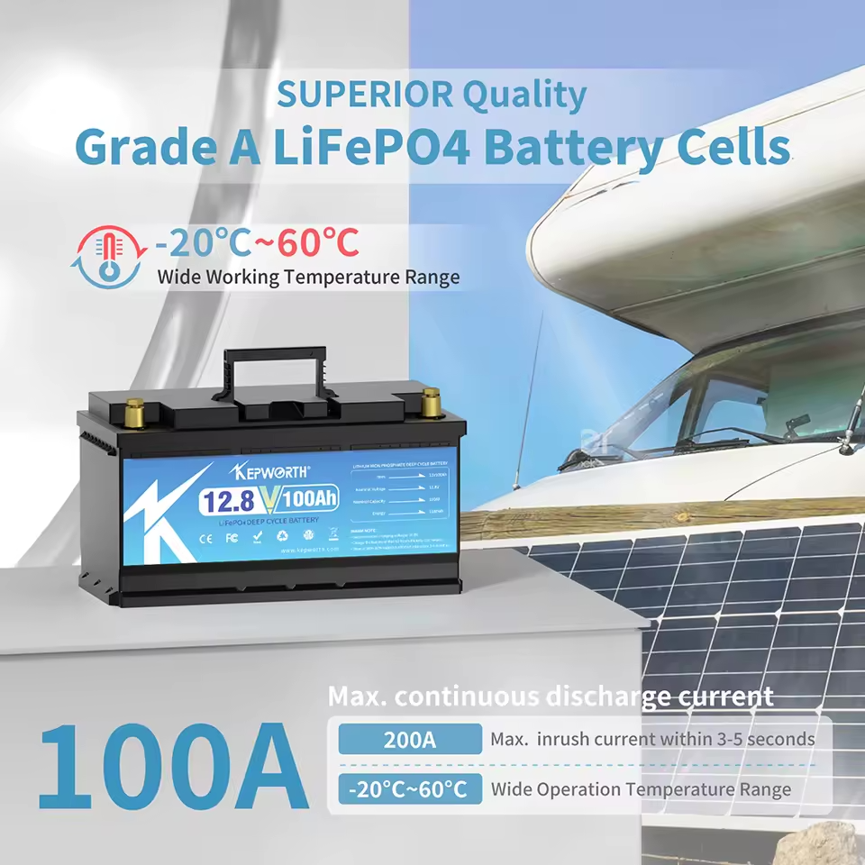Акумулятор Kepworth LiFePO4 12V/100AH 12.8V 100Ah купити в Україні