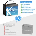 Акумулятор Kepworth LiFePO4 12V/100AH (1280W*h) Bluetooth mini 12.8V 100Ah купити в Україні
