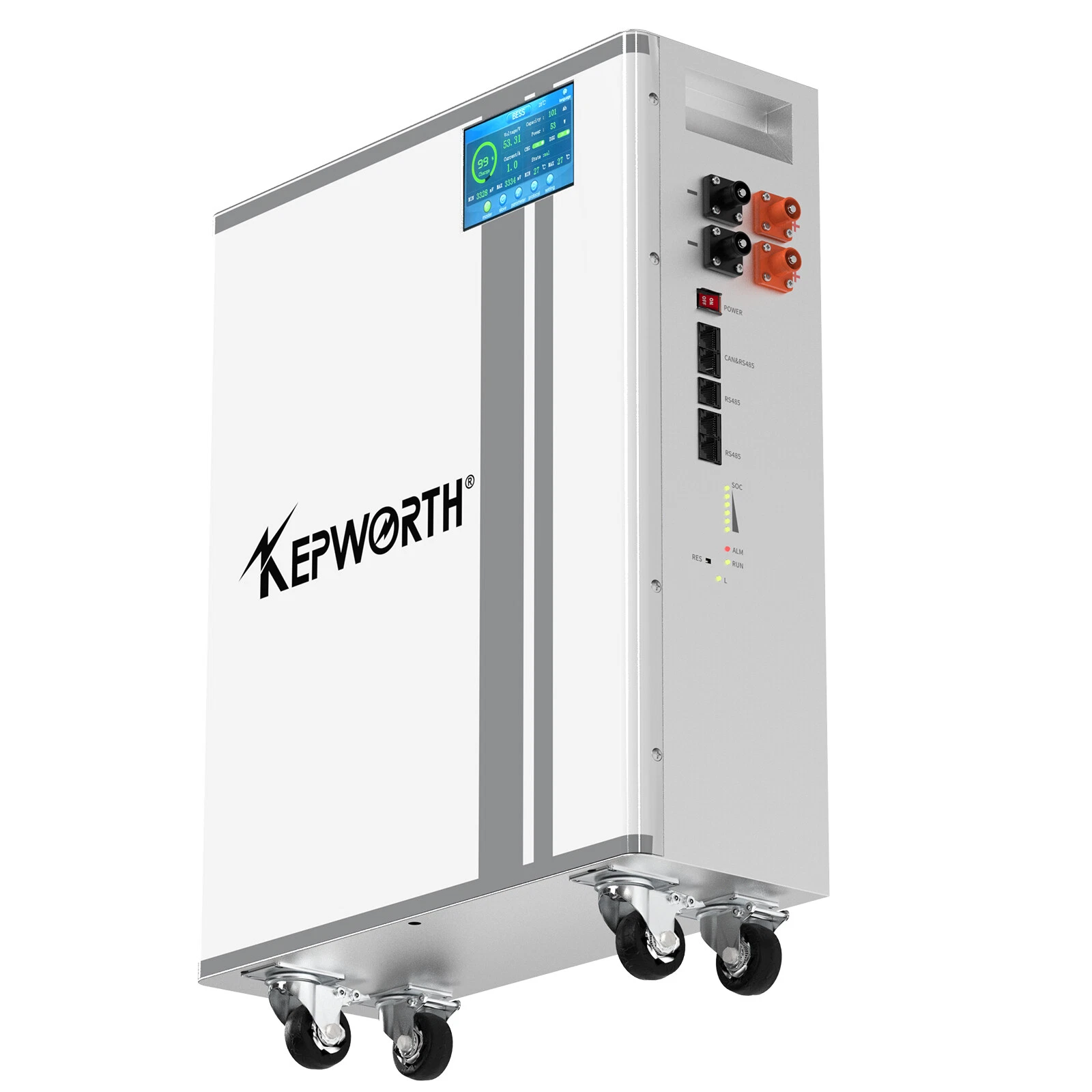 Акумулятор Kepworth LiFePO4 48V/100AH (5100W*h) Display 51.2V 100Ah купити в Україні