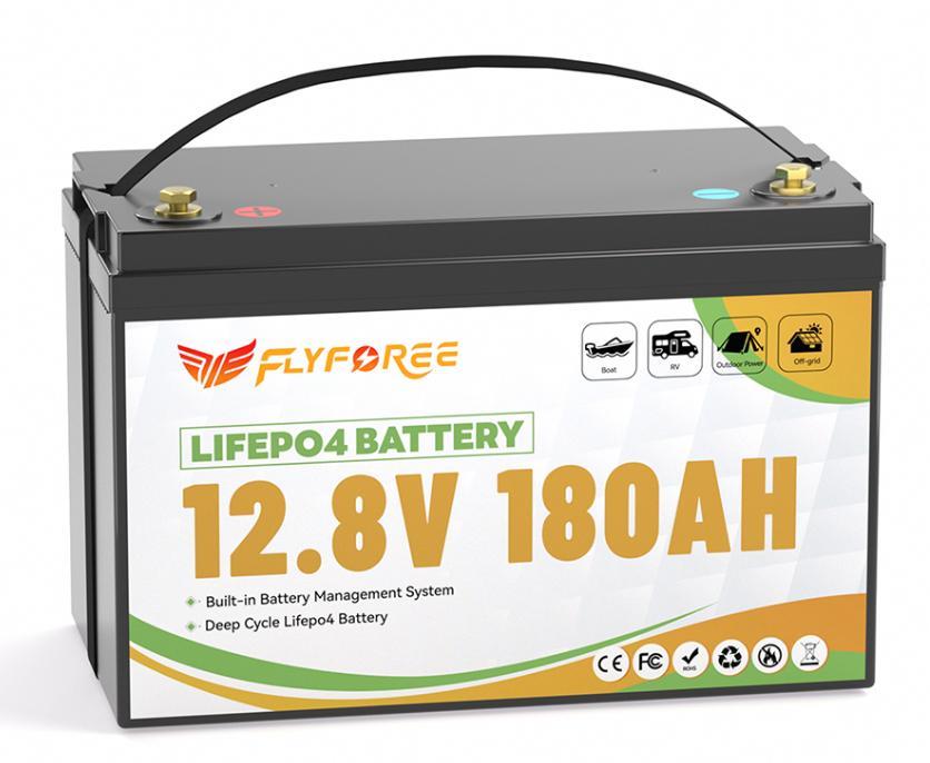 Акумулятор FLYFOREE LiFePO4 12V/180AH (2304W*h) 12.8V 180Ah купити в Україні