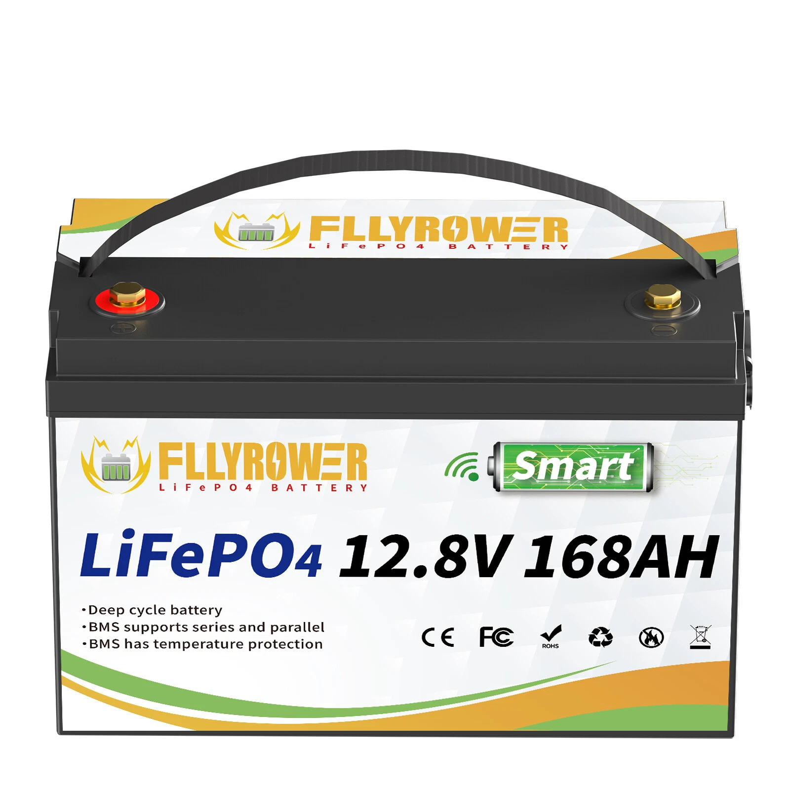 Акумулятор FLYFOREE LiFePO4 12V/168AH (2160W*h) 168Ah купити в Україні