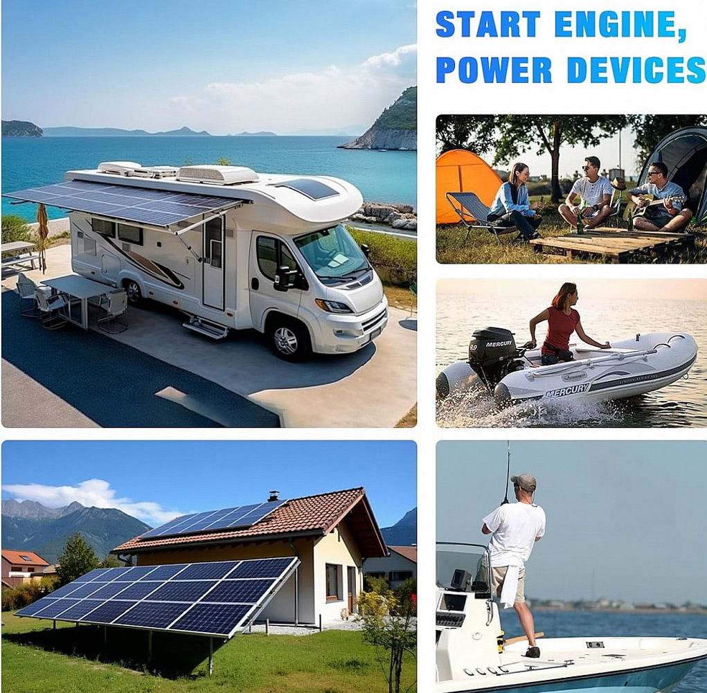 Акумулятор HRBE Energy LiFePO4 24V 100Ah (25.6V/100Ah/2560Wh) Bluetooth 100Ah купити в Україні