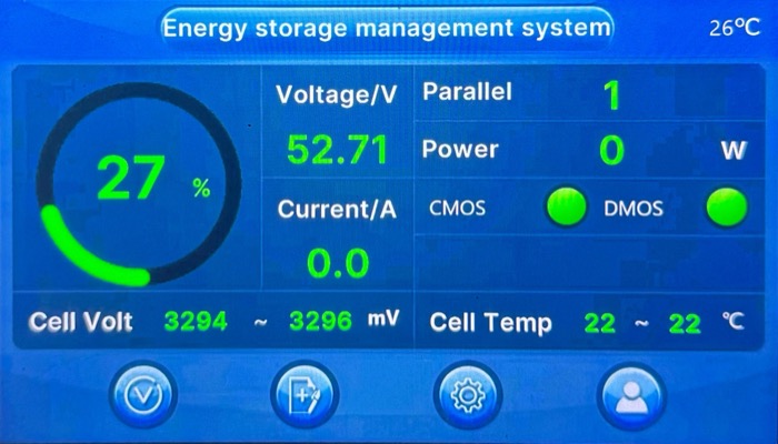 Акумулятор Kepworth LiFePO4 51.2V/628AH (32000W*h) Display 51.2V 628Ah купити в Україні